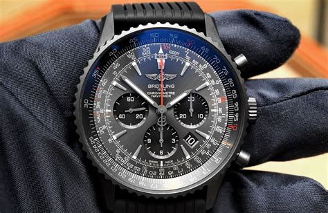 breitling navitimer 01 matte black special edition|pre owned breitling navitimer 01.